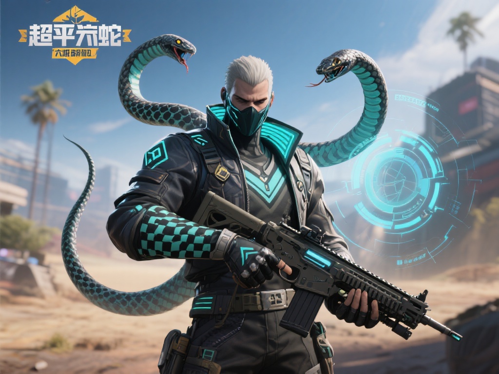 和平精英全新超体导师【六斑响尾蛇】震撼来袭！