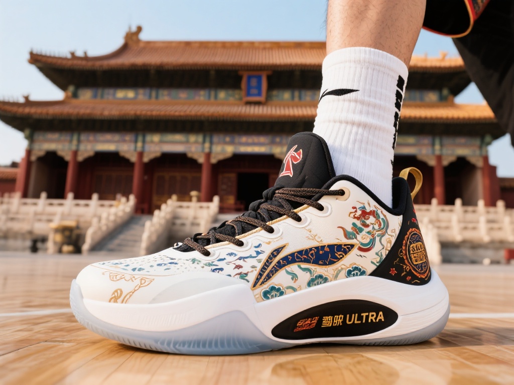 “杨瀚森身披故宫联名驭帅Ultra，东方风采闪耀NBA赛场！”